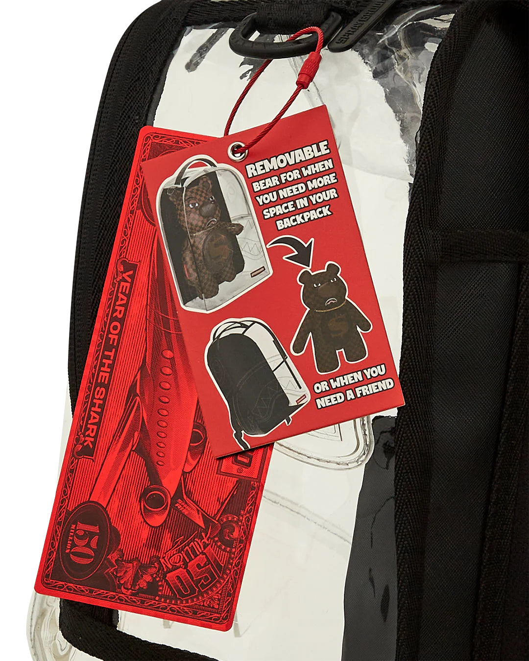 CLEAR BEAR DLX BACKPACK