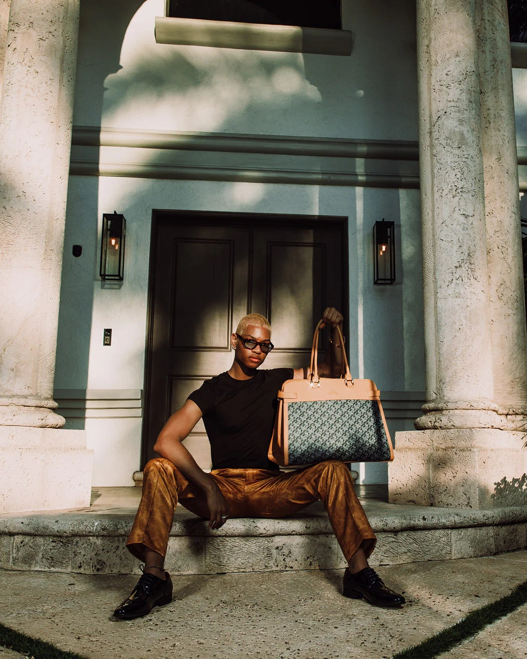 2 TONE BRIEFCASE
