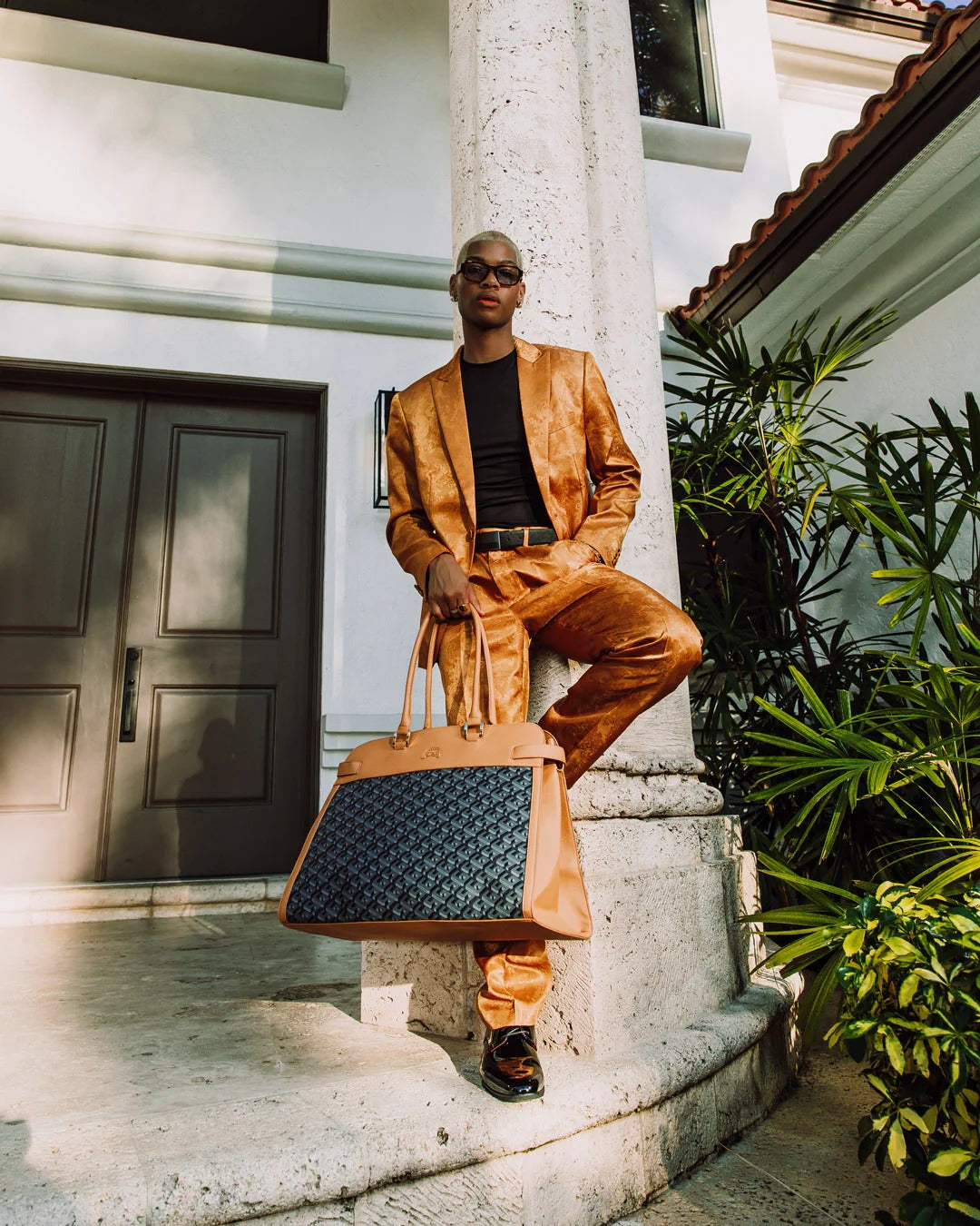 2 TONE BRIEFCASE