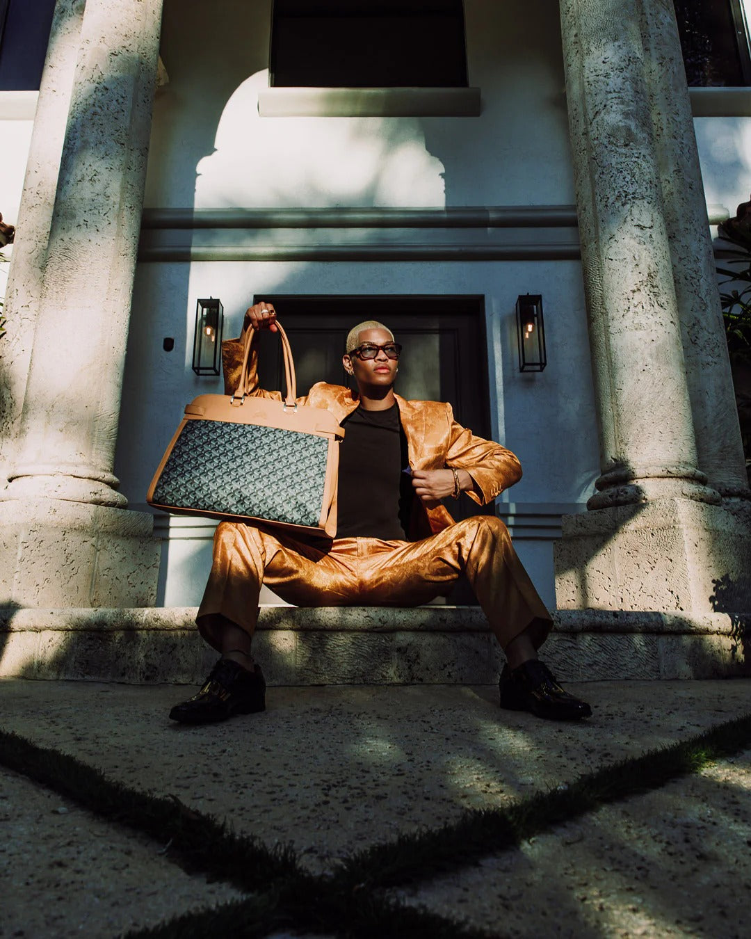 2 TONE BRIEFCASE