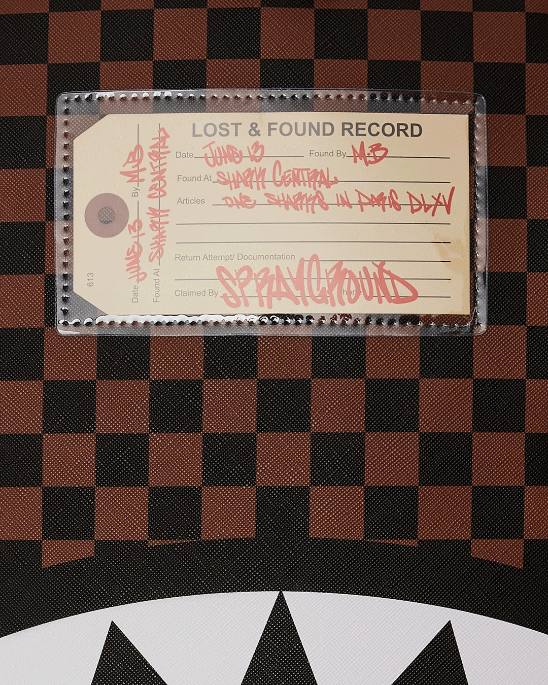 SHARKS IN PARIS LOST & FOUND BACKPACK