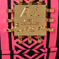 AI LION NEON PINK BACKPACK