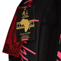 AI LION NEON PINK BACKPACK