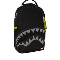 SHARK CENTRAL YELLOW TAPE DLX SATIN BACKPACK