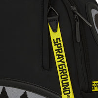 SHARK CENTRAL YELLOW TAPE DLX SATIN BACKPACK