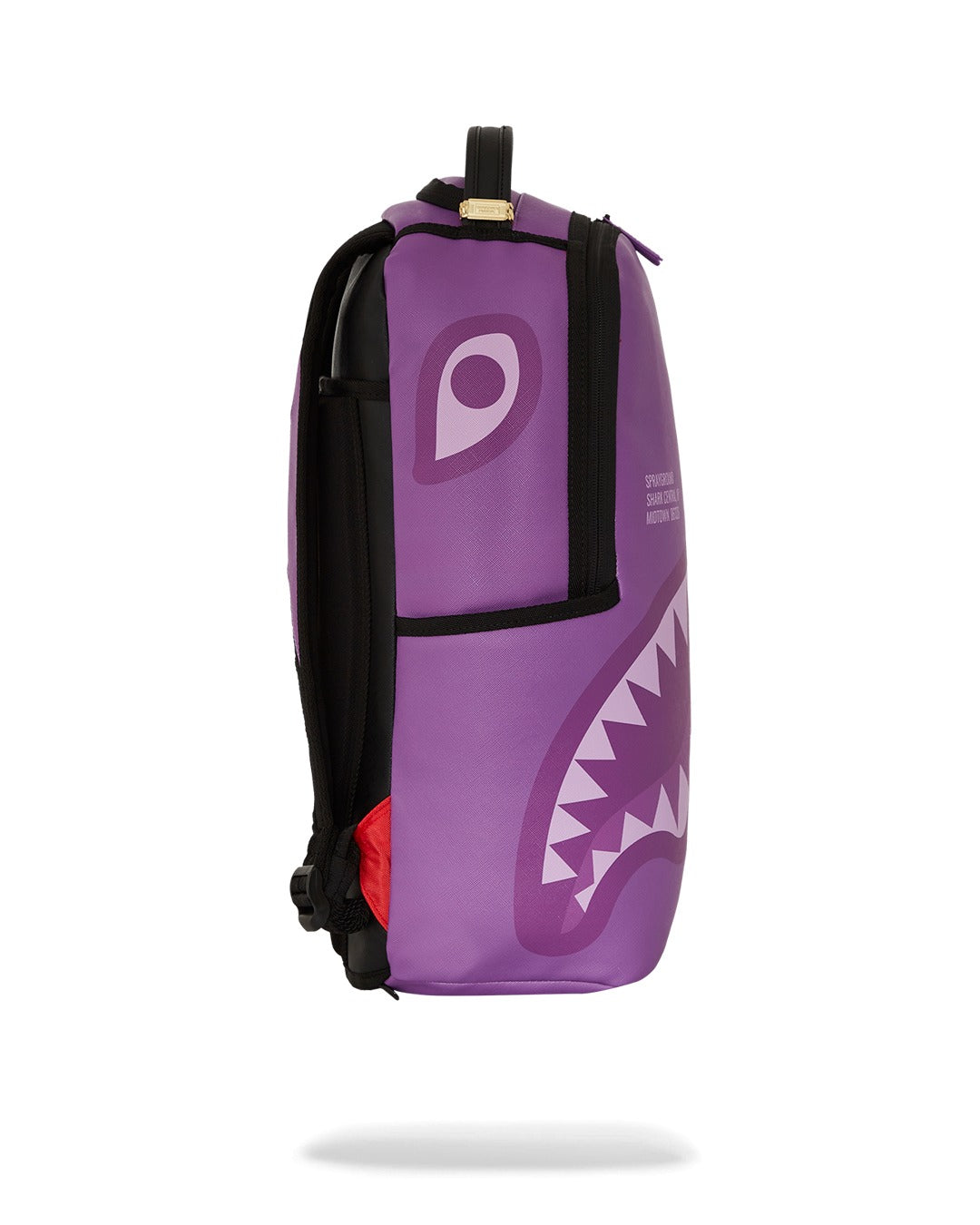 Sprayground PURPLE SHARK CENTRAL DLXVS BACKPACK