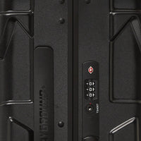 HALF SPRITZ BLACK/GREY CHECK CARRY-ON LUGGAGE