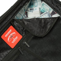 HALF SPRITZ BLACK/GREY CHECK CARRY-ON LUGGAGE