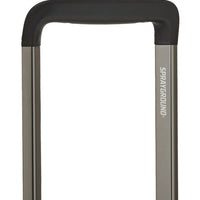 HALF SPRITZ BLACK/GREY CHECK CARRY-ON LUGGAGE