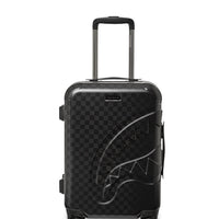 HALF SPRITZ BLACK/GREY CHECK CARRY-ON LUGGAGE