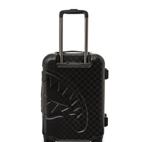 HALF SPRITZ BLACK/GREY CHECK CARRY-ON LUGGAGE