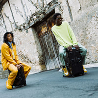 HALF SPRITZ BLACK/GREY CHECK CARRY-ON LUGGAGE