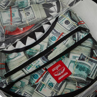 MONEY PILE DLXS CLEAR BACKPACK