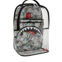 MONEY PILE DLXS CLEAR BACKPACK