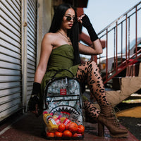 MONEY PILE DLXS CLEAR BACKPACK