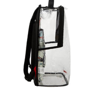 MONEY PILE DLXS CLEAR BACKPACK