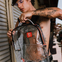 VSM PIPING DLX CLEAR BACKPACK