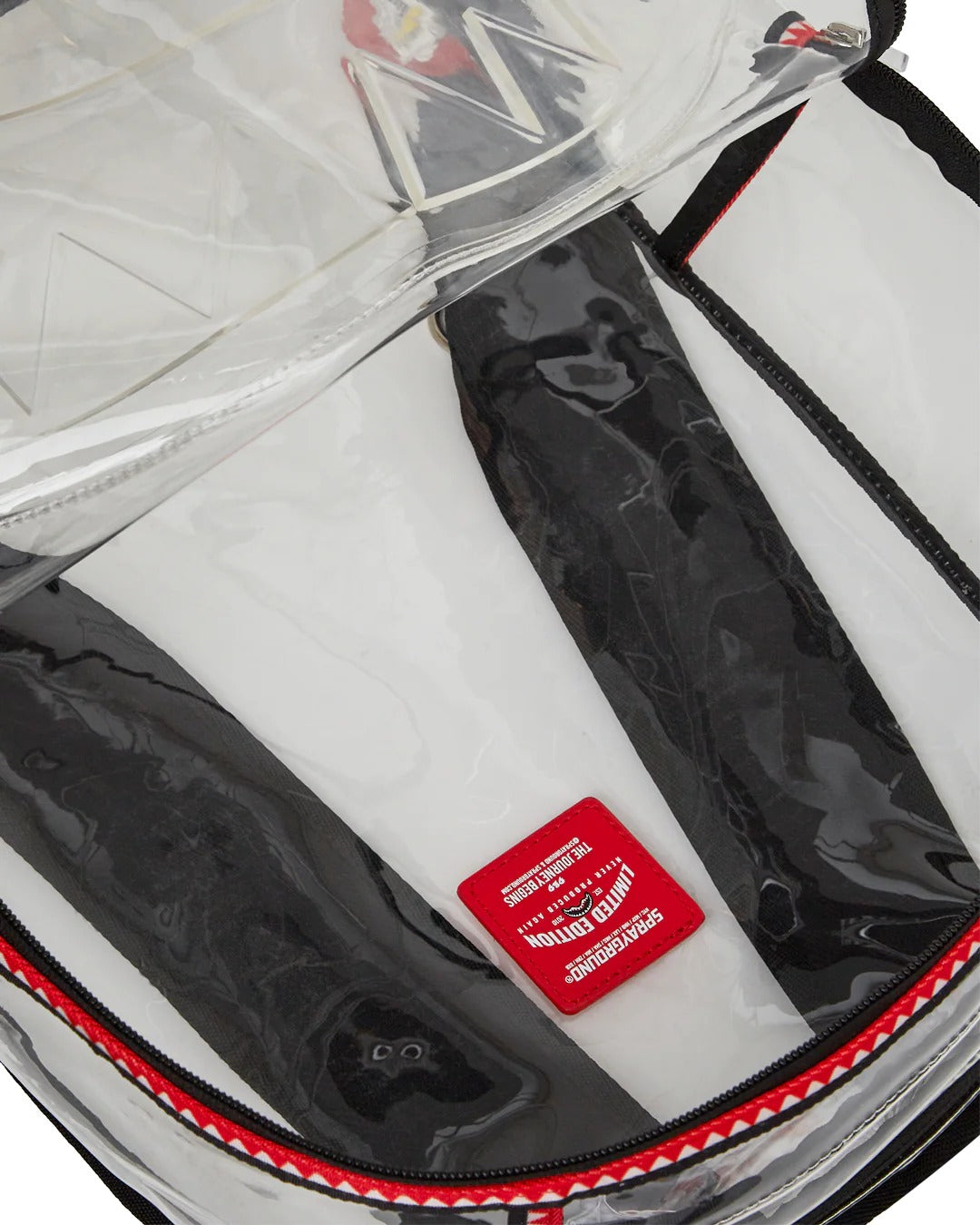 VSM PIPING DLX CLEAR BACKPACK