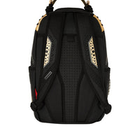 AI WONDERLAND GOLD AND BLACK BACKPACK