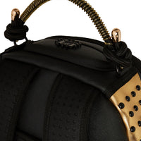 AI WONDERLAND GOLD AND BLACK BACKPACK