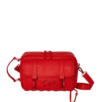 JAMES GLOBAL RED CROSSBODY
