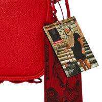 JAMES GLOBAL RED CROSSBODY