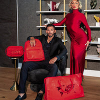 JAMES GLOBAL RED CROSSBODY