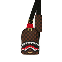 SAWTOOTH SHARKS IN PARIS ONE-STRAP SLING
