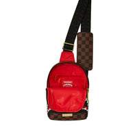 SAWTOOTH SHARKS IN PARIS ONE-STRAP SLING