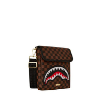 SAWTOOTH SHARKS IN PARIS MESSENGER SLING