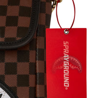 SAWTOOTH SHARKS IN PARIS MESSENGER SLING