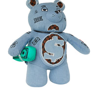 DENIM SHARK MONEYBEAR TEDDY BEAR