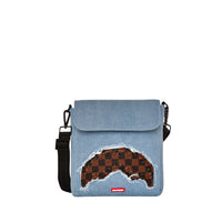 DENIM SHARK MESSENGER SLING
