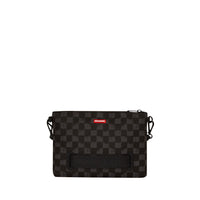 DRIPPING SHARKS IN PARIS CROSSOVER CLUTCH