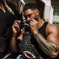 DRIPPING SHARKS IN PARIS SAVVY CROSSBODY