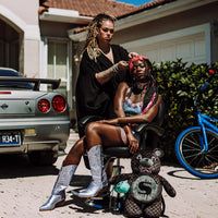 DRIPPING SHARKS IN PARIS MONEYBEAR TEDDY BEAR