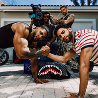 DRIPPING SHARKS IN PARIS MONEYBEAR TEDDY BEAR