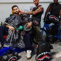 DRIPPING SHARKS IN PARIS MONEYBEAR TEDDY BEAR