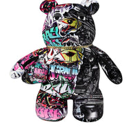 SPLIT CYBERSHARK MONEYBEAR TEDDY BEAR