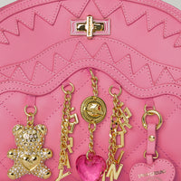 HANGING CHARMS HANDBAG