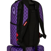 PURPLE SHARK SHARKS IN PARIS CARRY-ON LUGGAGE