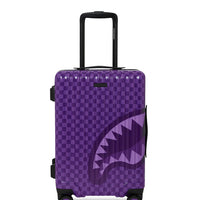 PURPLE SHARK SHARKS IN PARIS CARRY-ON LUGGAGE