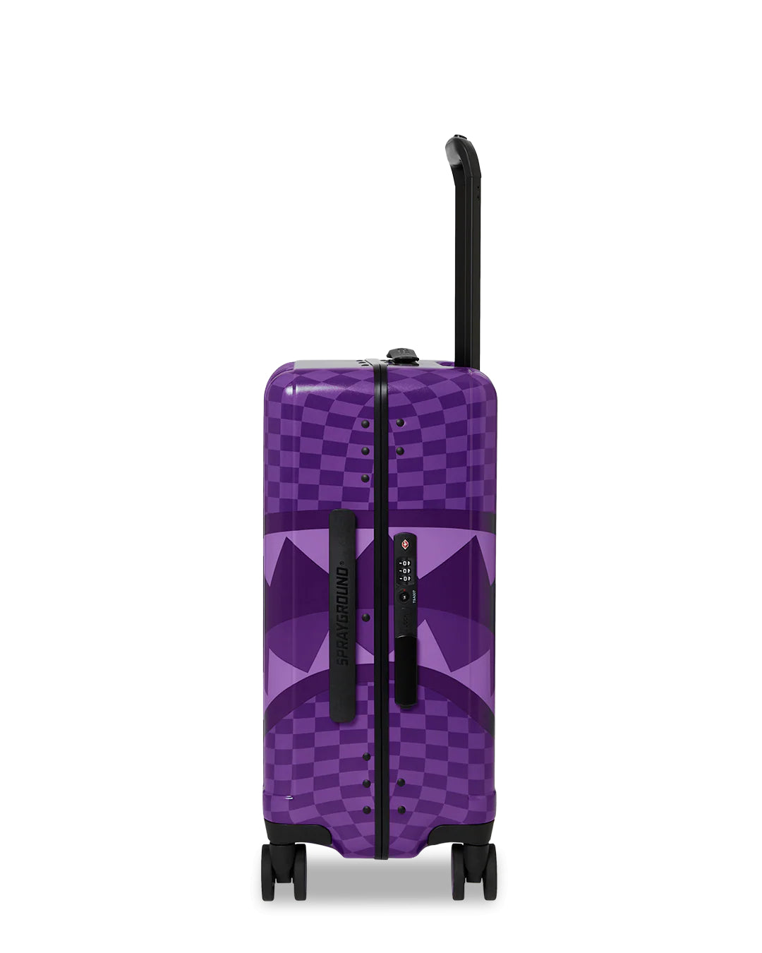 PURPLE SHARK SHARKS IN PARIS CARRY-ON LUGGAGE
