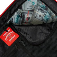 PRINTED ZIPPER SHARK CARRY-ON LUGGAGE