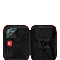 PRINTED ZIPPER SHARK CARRY-ON LUGGAGE