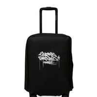 PRINTED ZIPPER SHARK CARRY-ON LUGGAGE