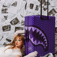PURPLE SHARK SHARKS IN PARIS FULL-SIZE LUGGAGE