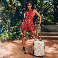 Ai FLORAL CARRY-ON LUGGAGE