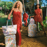Ai FLORAL CARRY-ON LUGGAGE