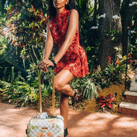 Ai FLORAL CARRY-ON LUGGAGE